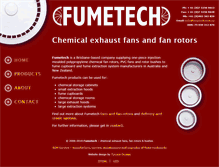 Tablet Screenshot of fumetech.com.au